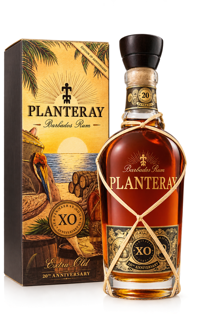 Planteray, Plantation Rum Barbados Extra 20th Anniversary, N.V., Dark Rum, Barbades, 0.70 Rhum/Rum/Ron 40.0°