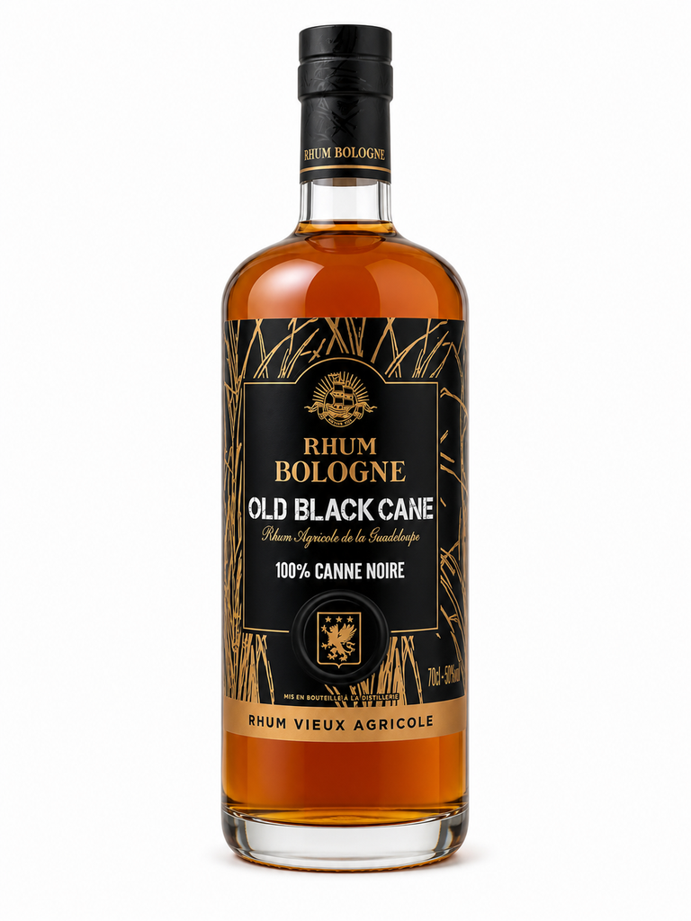 Bologne, Old back cane, Vieux Rhum Agricole, Guadeloupe, 0.70 Rhum/Rum/Ron