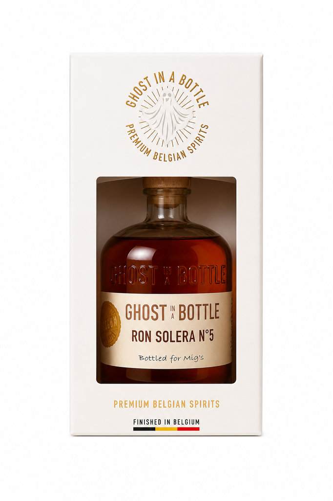 GhoST IN A BOTTLE, Solera N°5, Belgique, 0.70 Rhum/Rum/Ron 42.0°