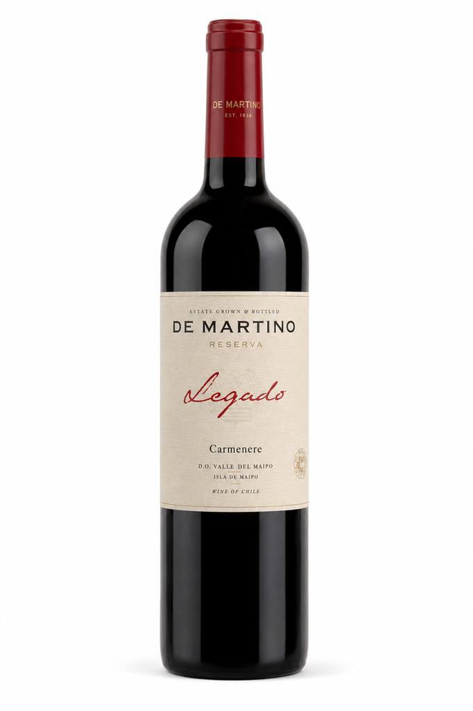 De Martino Estate, Legado Carménère, 2023, D.O Valle del Maipo, Chili, 0.75 Rouge