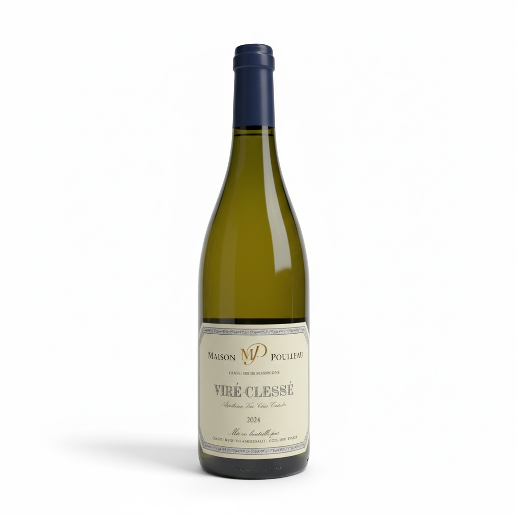 Maison Poulleau, 2024, Viré-Clessé, France, 0.75 Blanc