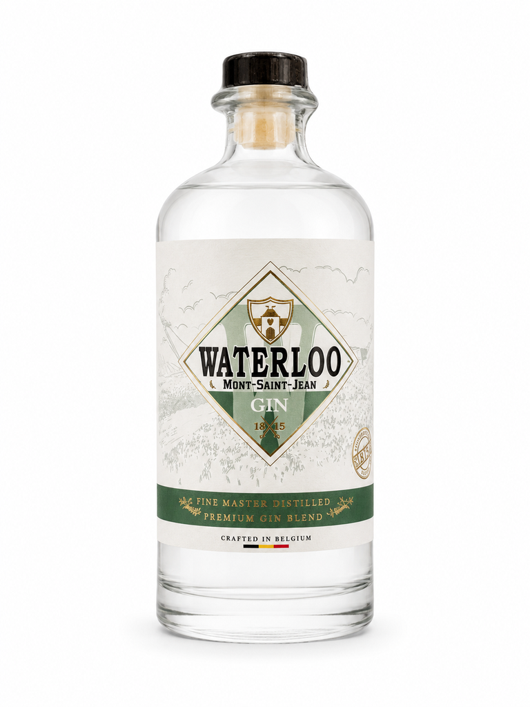 Ferme Mont-Saint-Jean, Waterloo Gin, Gin, Belgique, 0.70 Gin 42.0°