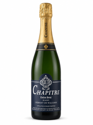 [VBEDOMAV.0501] Domaine du Chapitre, Extra Brut 1/2 BOUTEILLES, N.V., Crémant de Wallonie, Belgique, 0.375 Effervescent