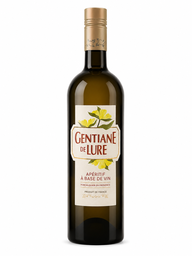 [5FRDISTV.3207] DISTILLERIES &amp; DOMAINES  DE PROVENCE, Gentiane de Lure, N.V., France, 0.70 Liqueur